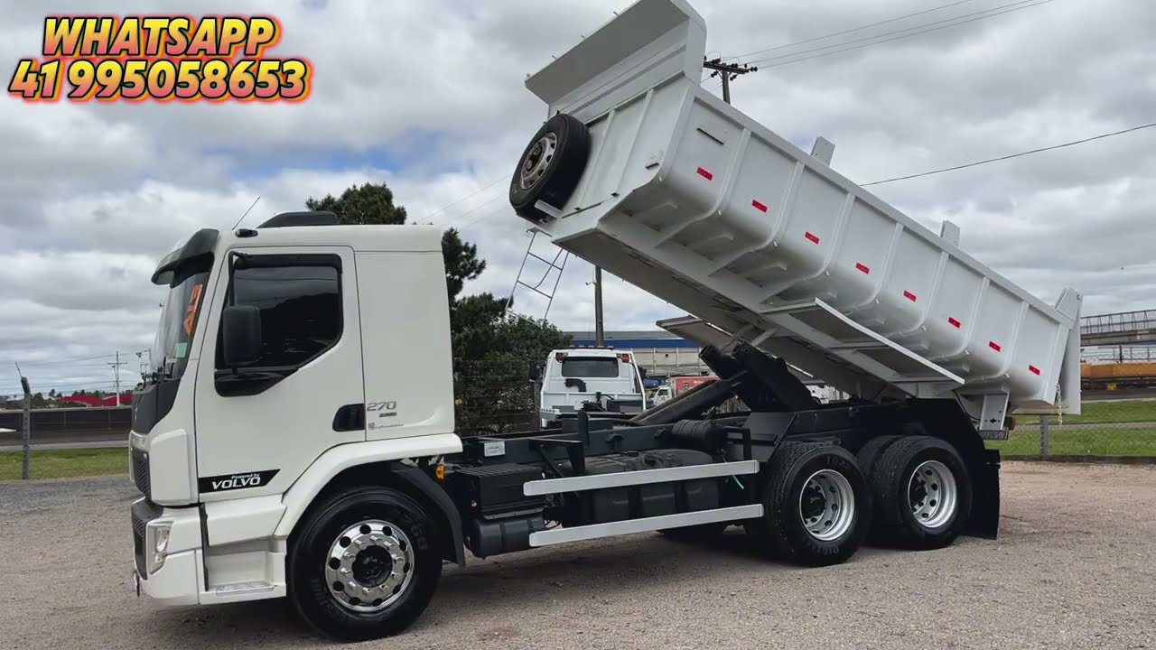 🚛 Volvo VM 270 2021/22 | Caçamba Basculante 6x2 – ALB Caminhões Curitiba