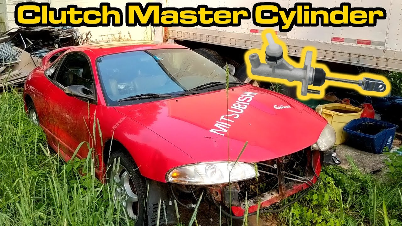 Eclipse GSX Clutch Master Cylinder Replacement 💉💦 DSM Master & Slave Cylinder Bleeding