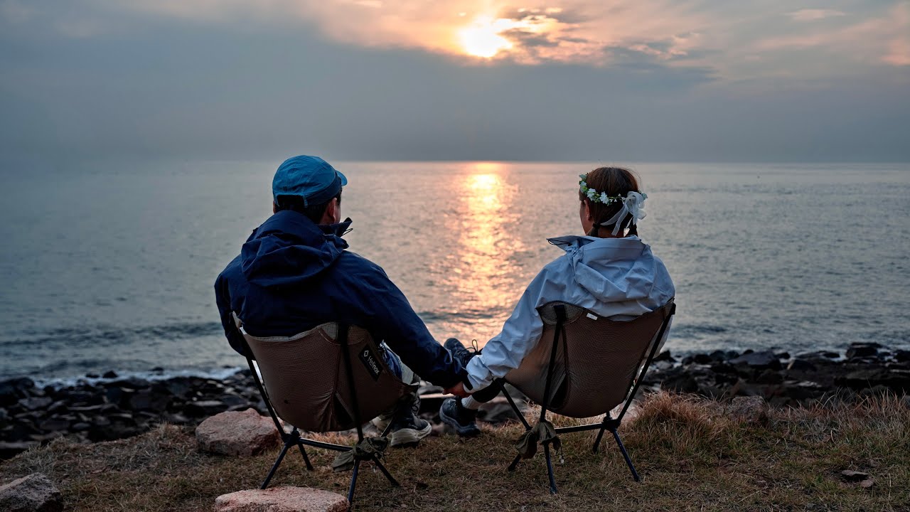 [Backpacking] 인천 무의도 백패킹 | 결혼식 식전영상 찍으러 차타고 들어갈수 있는 무의도에서 하룻밤 🏜