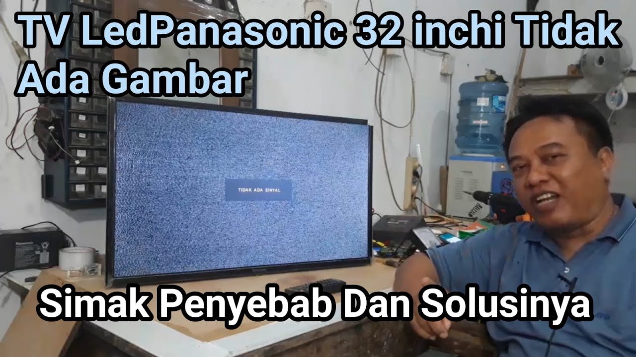 TV Led Panasonic 32 inchi Tidak Ada Gambar TH-32F302G