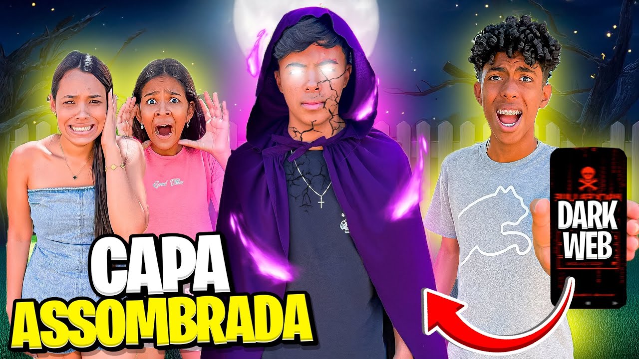 COMPRAMOS UMA CAPA ASSOMBRADA NA DARK WEB E O PIOR ACONTECEU!!