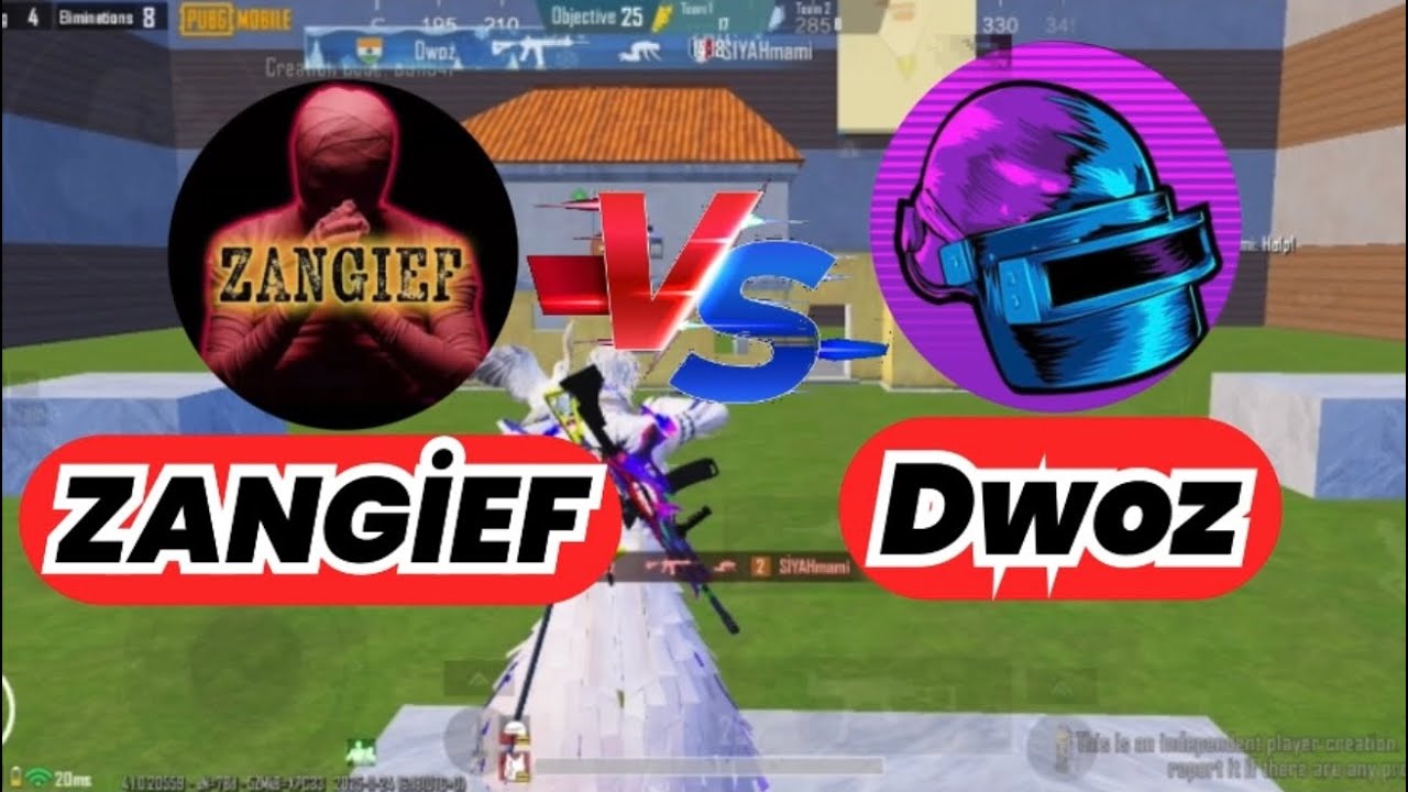 ZANGİEF VS DWOZ WOW MODE 🥶 PUBG MOBILE