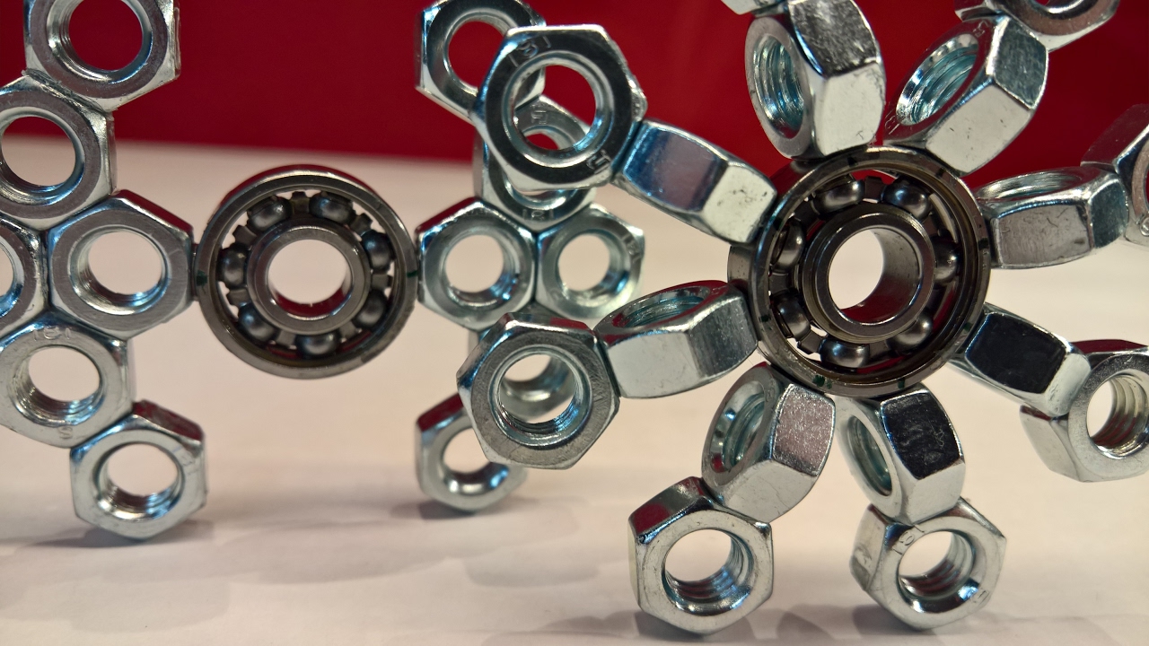 DIY Fidget Toy | Hand Spinner 8&9 | Hardware Store Items Easy To Make For Beginners