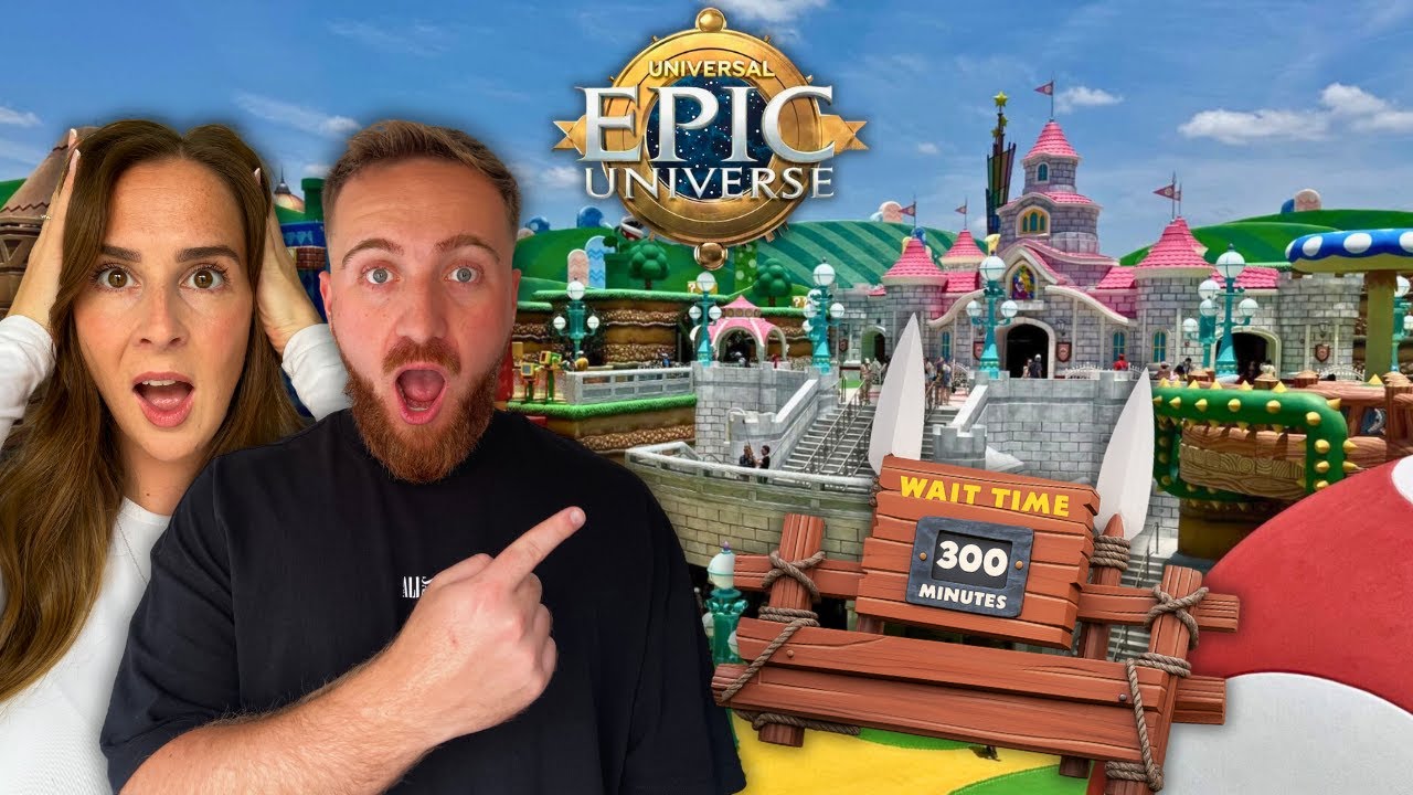 We Visited Universal’s EPIC Universe for the First Time… and the Lines Were Brutal