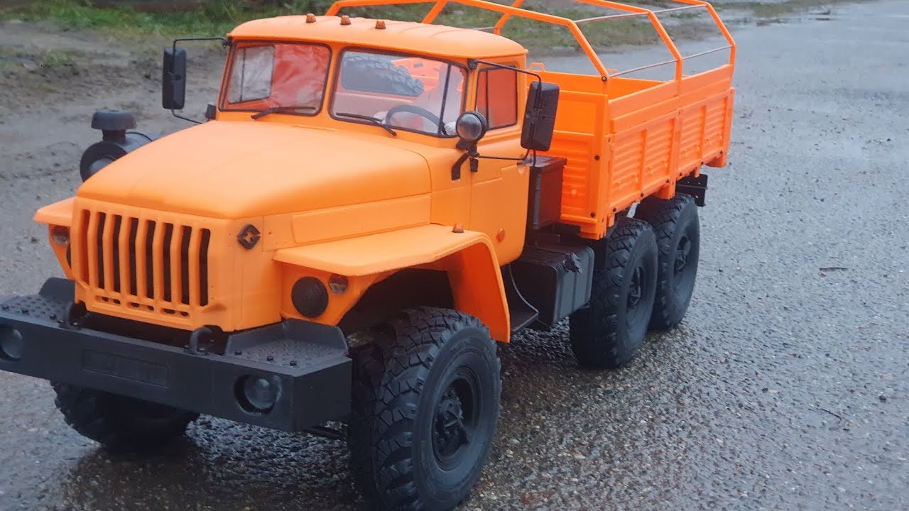 УРал на радиоуправлении 10 масштаб Rc Ural 4320 10scale 