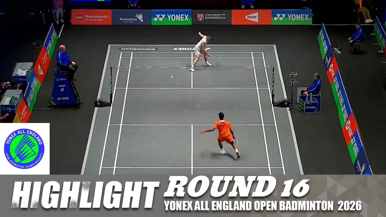R16 YONEX All England Open 2026 | Alwi FARHAN (INA) VS CHOU Tien Chen (TPE)