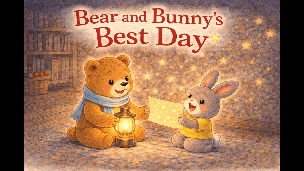 Bear and Bunny’s Best Day | Children’s Book Read Aloud | A Story About Friendship