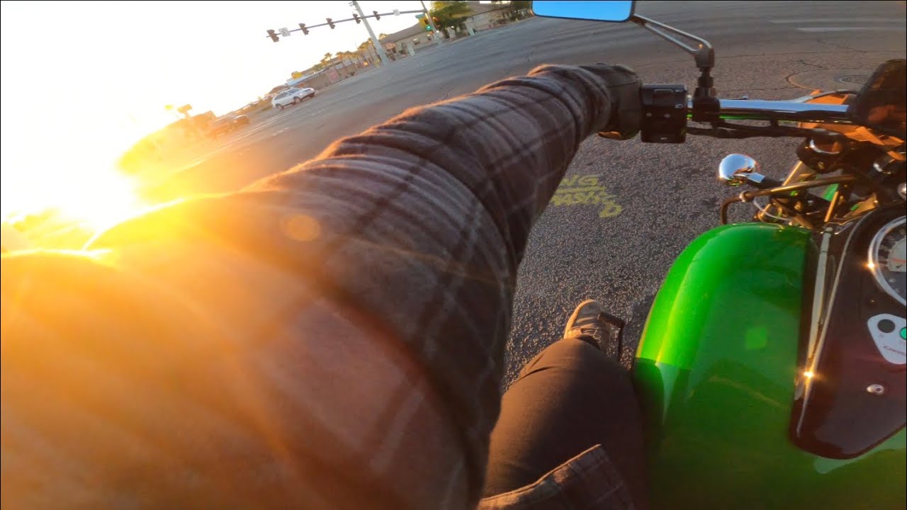 Kawasaki Vulcan 900 custom Morning and Early afternoon cruise in Las Vegas, NV