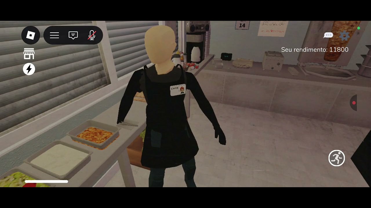 Primeiro vídeo de Roblox ( shawarma ) a melhor parte no final 😂