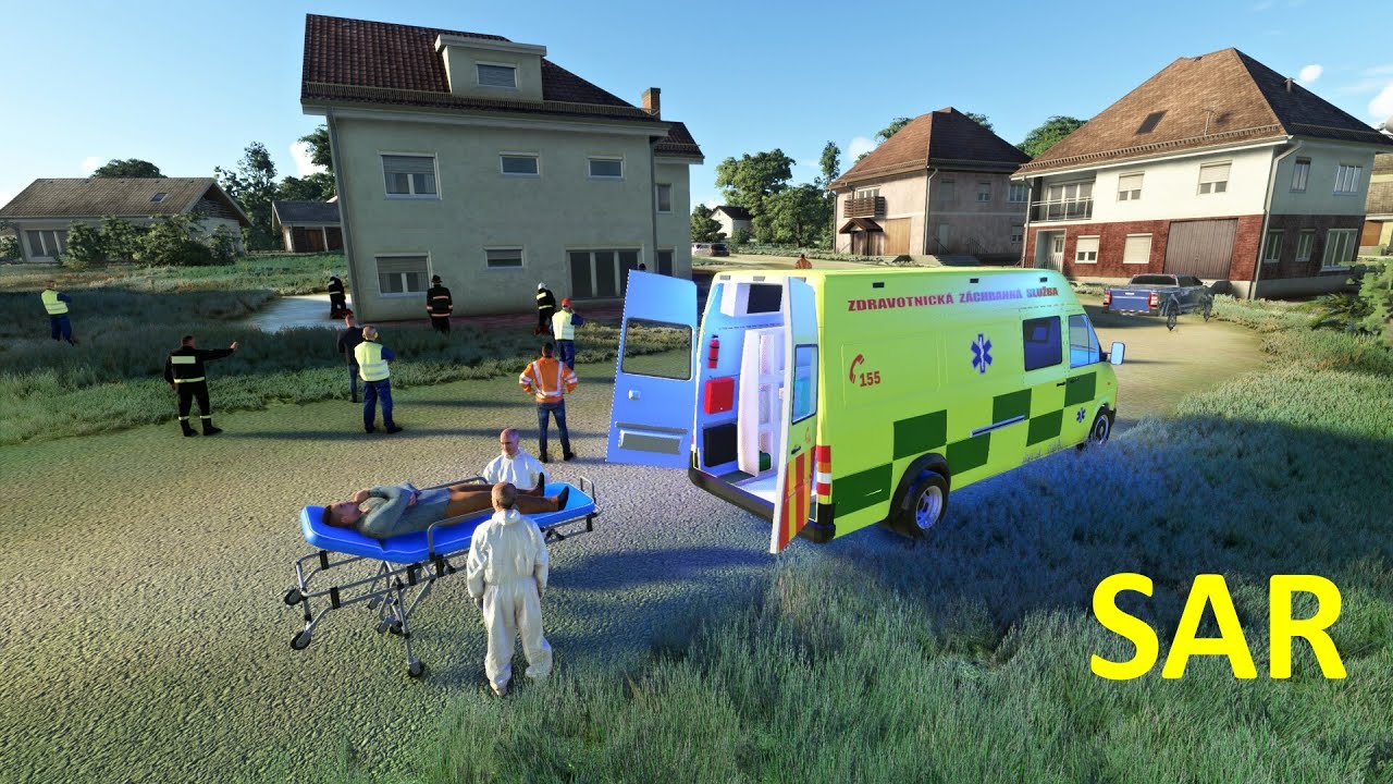 LZS Kryštof 7 🚁 ⁠ SAR Heart Attack │ KR07 Plzeň Líně