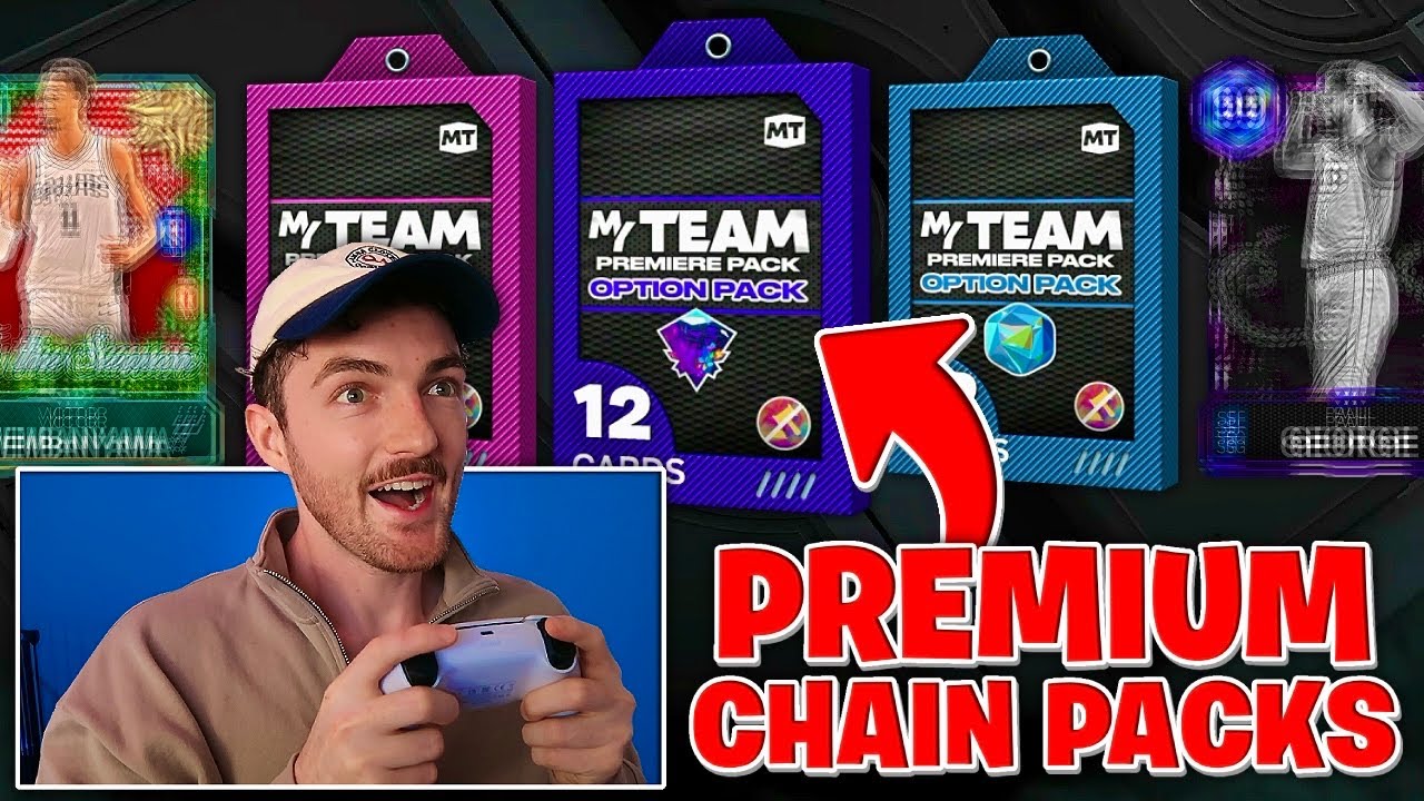 Я ОТКРЫЛ *PREMIUM CHAIN OPTION PACKS* ЗА 34K VC ⛓️ NBA 2K26 MYTEAM