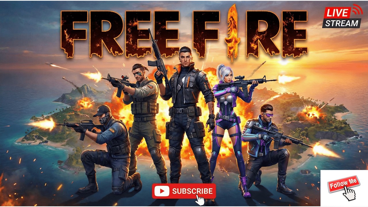 LIVE  ทดสอบฝีมือFREE FIREยิงคมๆ