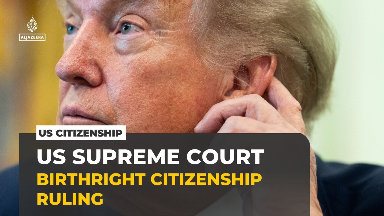 US birthright citizenship: Supreme court rules against Trump's ban