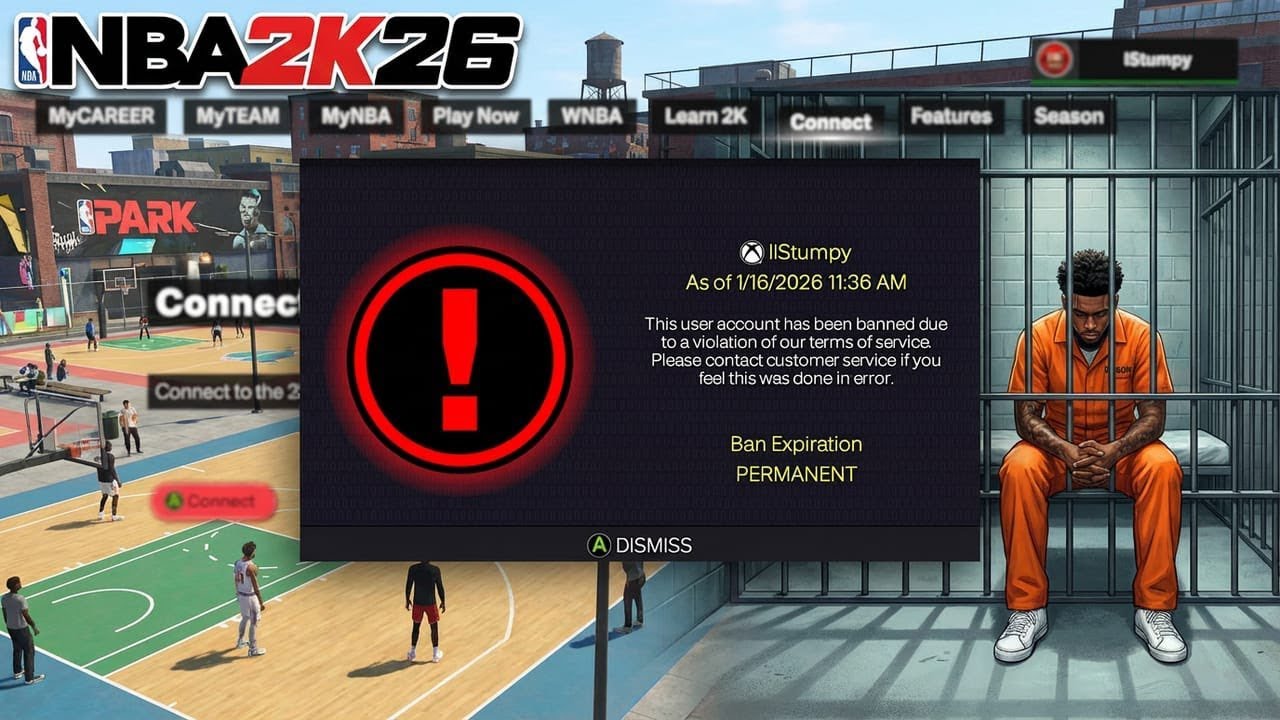 В NBA 2K26 меня забанили навсегда… На всю жизнь?! 😳 Волна банов раскрыта
