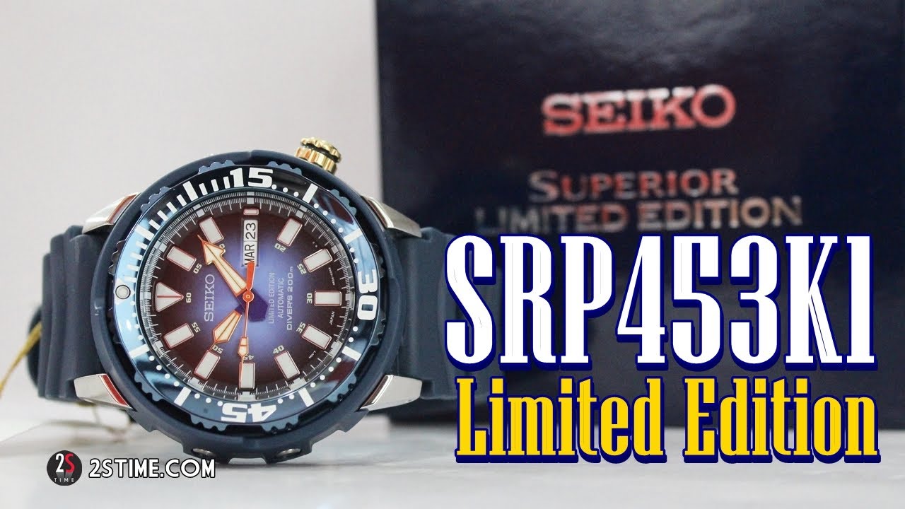 SEIKO Baby Tuna SRP453K1 Diver Limited Edition 100th Anniversary