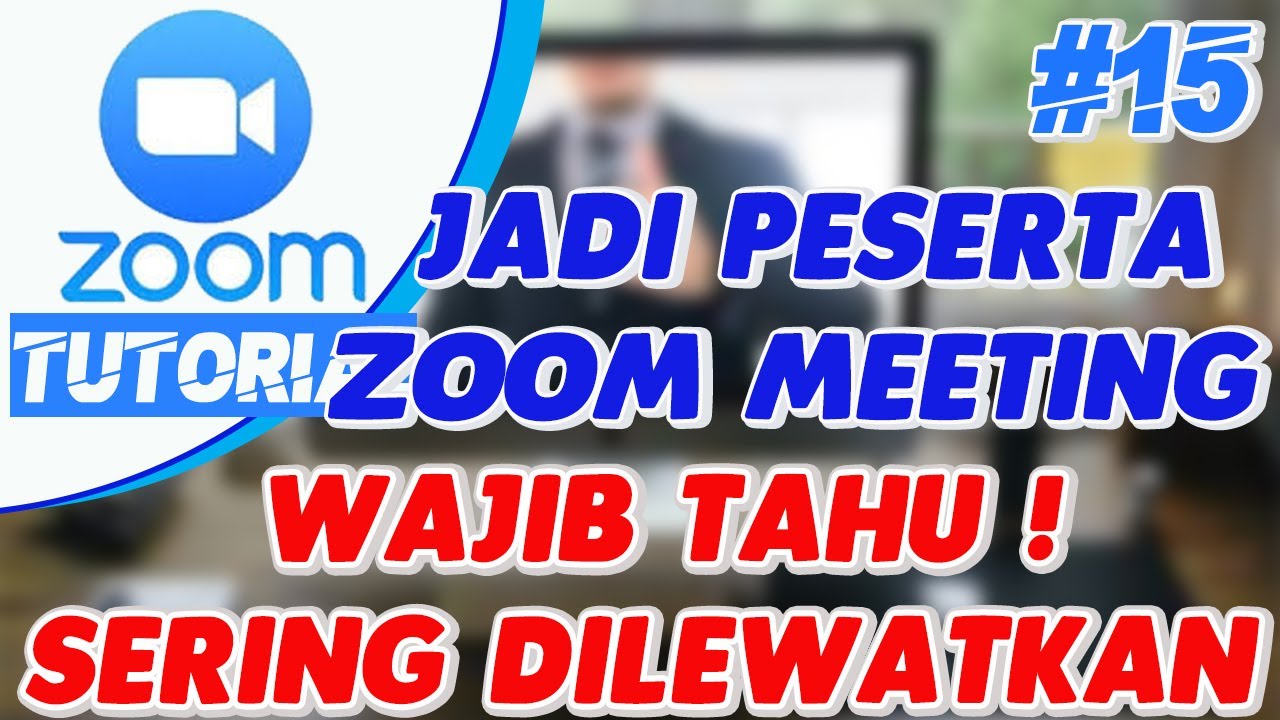 🔴 Cara Menjadi Partisipan Zoom - Tutorial Zoom Meeting Sebagai Peserta Di Hp Android