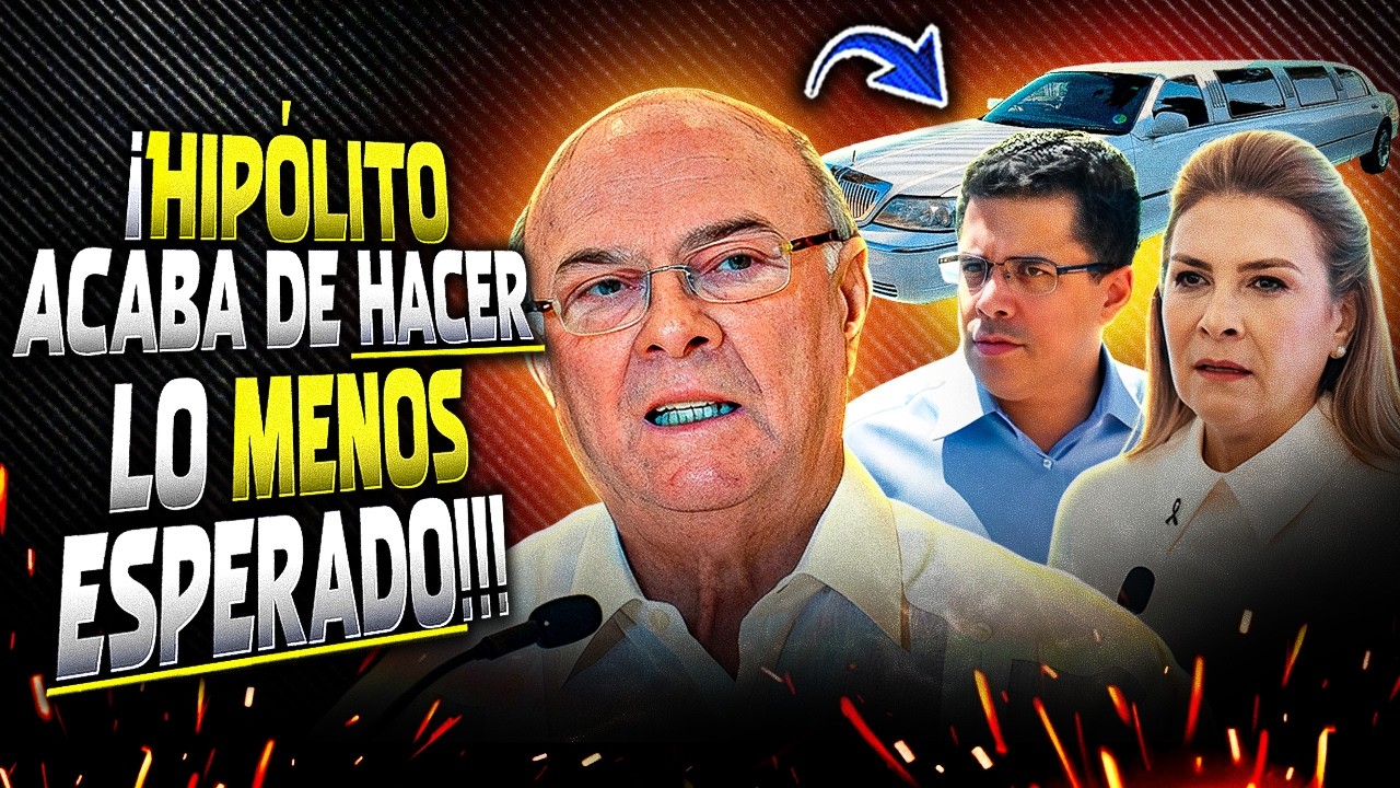 ¡Hipólito Golpea A David Y Sorprende Al Presidente! Y Todo Por Una Encuesta Que Revela Quien Ganará!