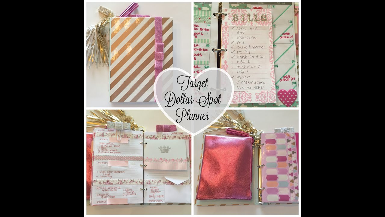 Plan With Me & DIY | Target Dollar Spot Planner | 2016