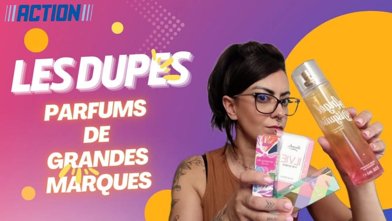 LES DUPES de parfums de grandes marques chez ACTION 💙✨DES PÉPITES @actionfrance1 #action