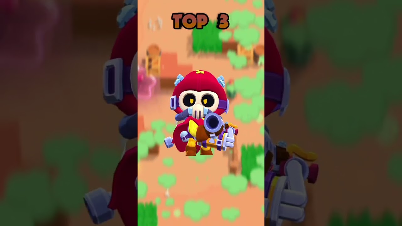 Top 5 MEJORES brawlers LEGENDARIOS #brawlstars #shorts #supercell