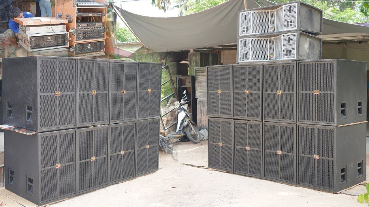 Test the speaker cabinet BV18