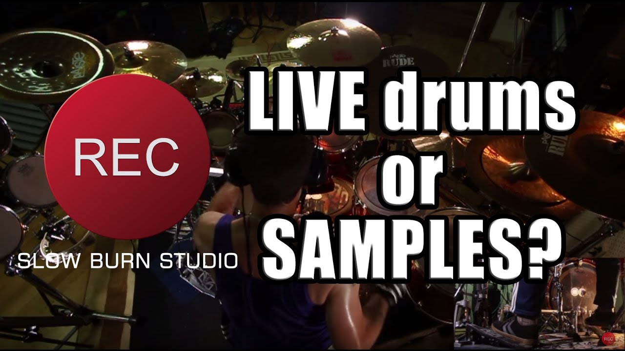 Tama Starclassic Maple - ЖИВЫЕ барабаны или СЕМПЛЫ? drum cam (Slow Burn Studio, 2016)