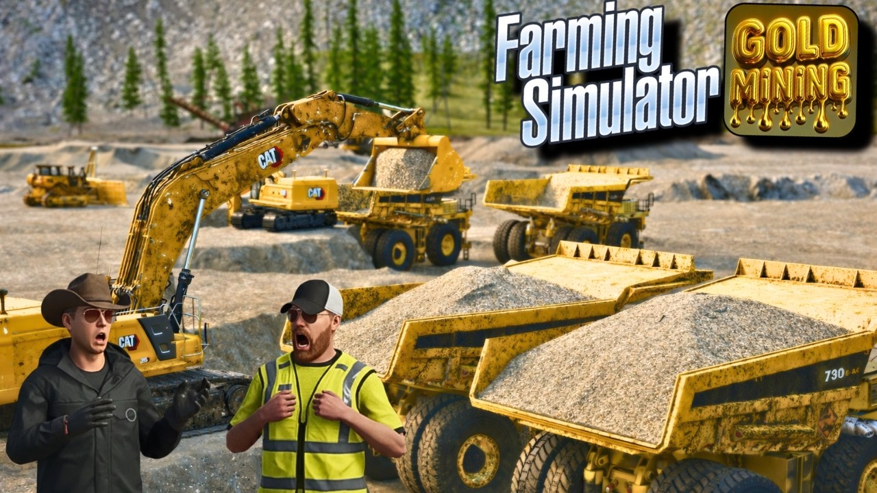 AUSTIN FARMER is back + we score HUGE on the Gold Mine! | FS25
