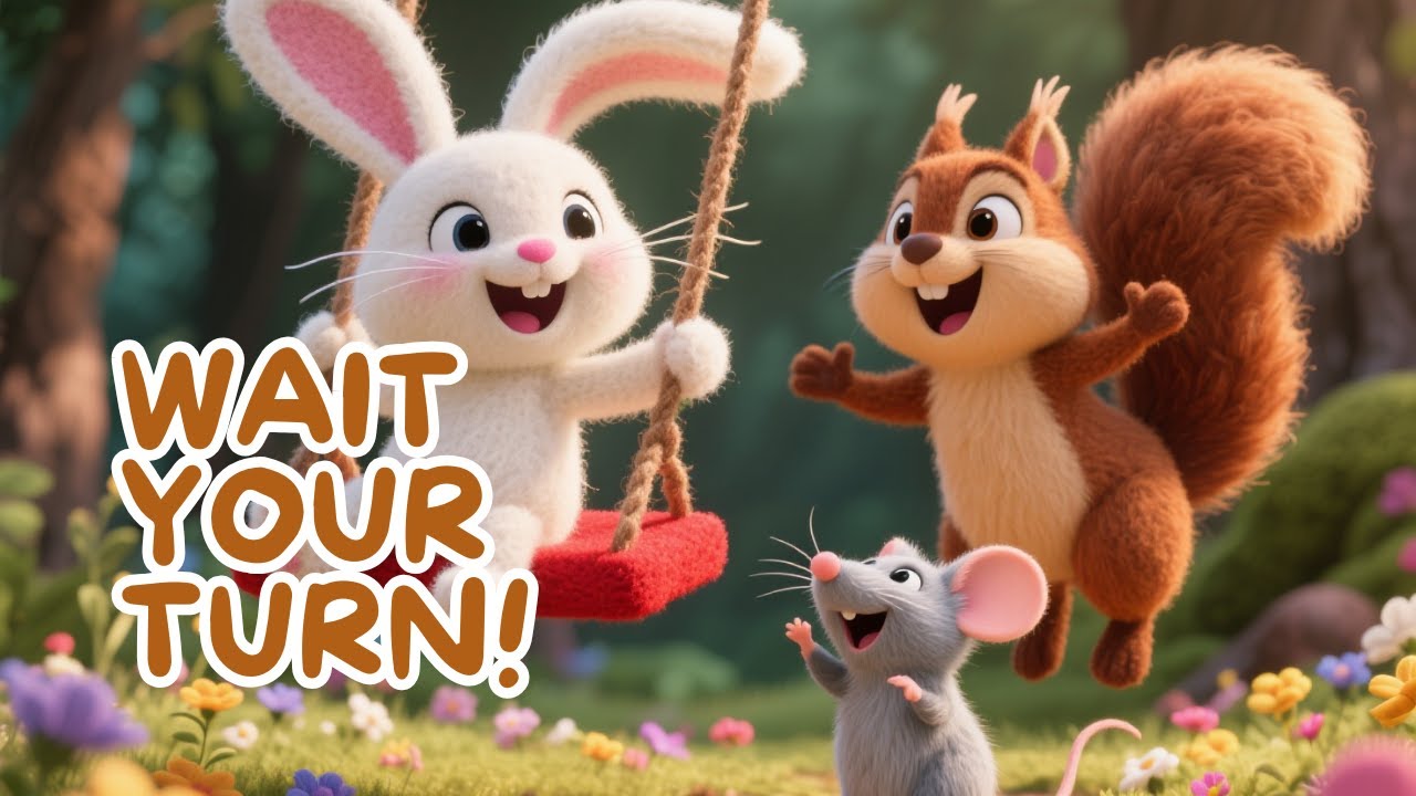 Sammy the Squirrel Won’t Wait 😤🐿️ | A Kids Story