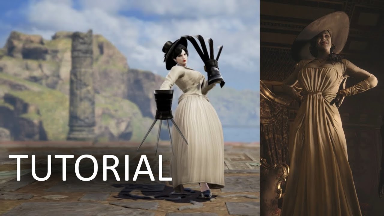 Soul Calibur 6 - Alcina Dimitrescu (Vampire Lady)(Resident Evil 8) CAS Tutorial
