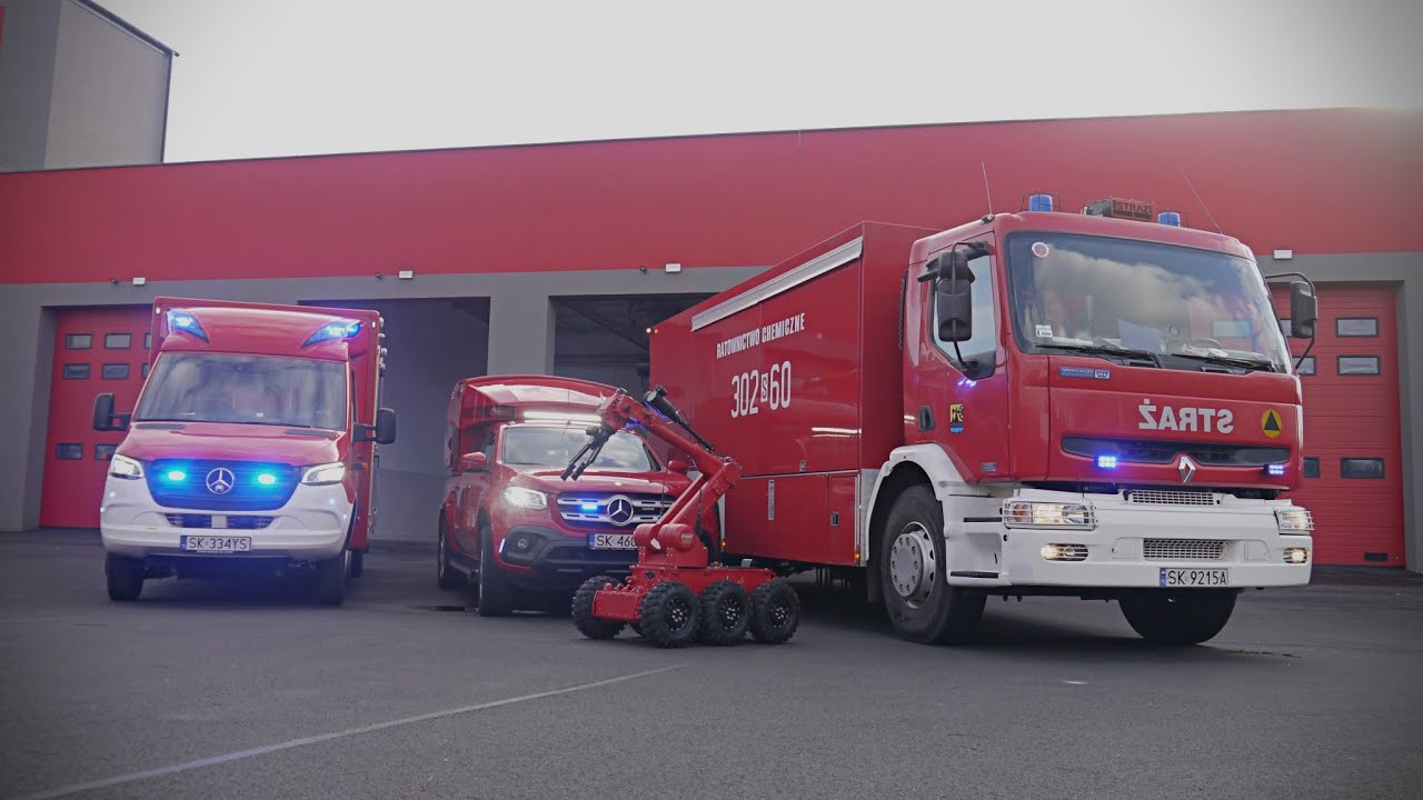[NOWY AMBULANS DO CBRNE JRG 2][SGRCHEM] Pokaz wyposażenia bojowego JRG 2 Katowice!!