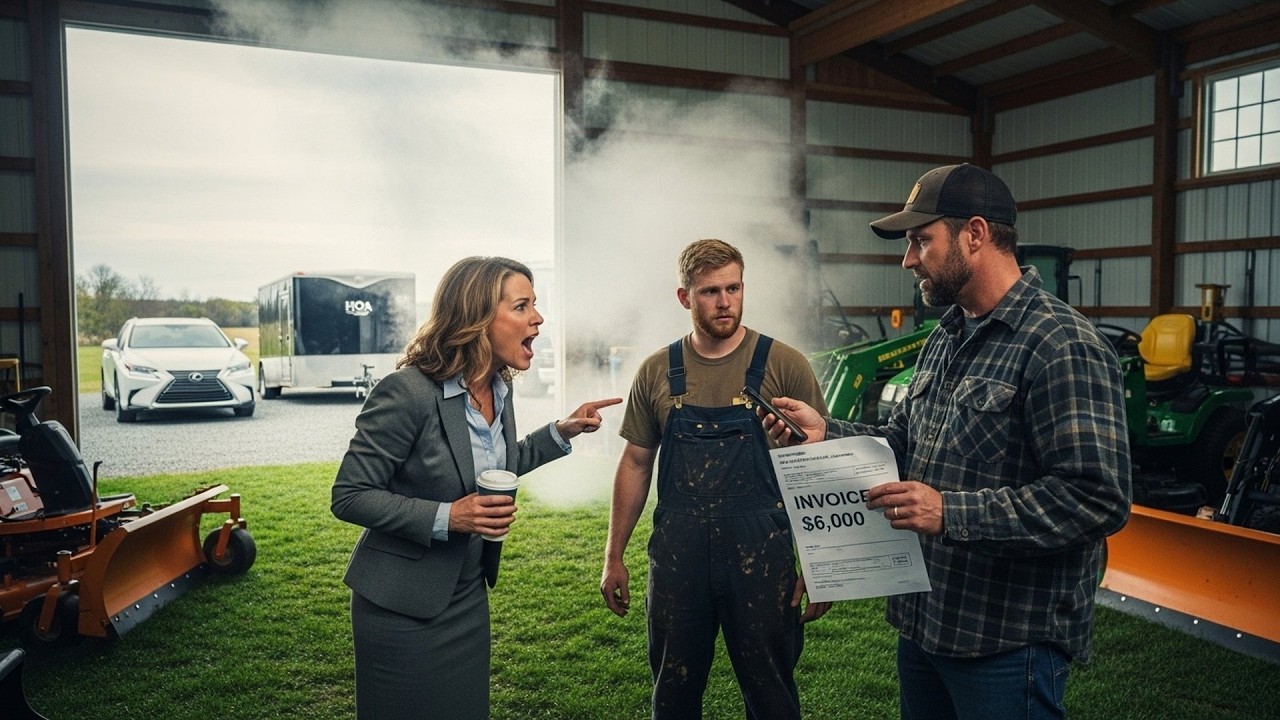 HOA Used My Heated Barn for Equipment Storage All Winter, Now They're Paying Commercial Rent Rates