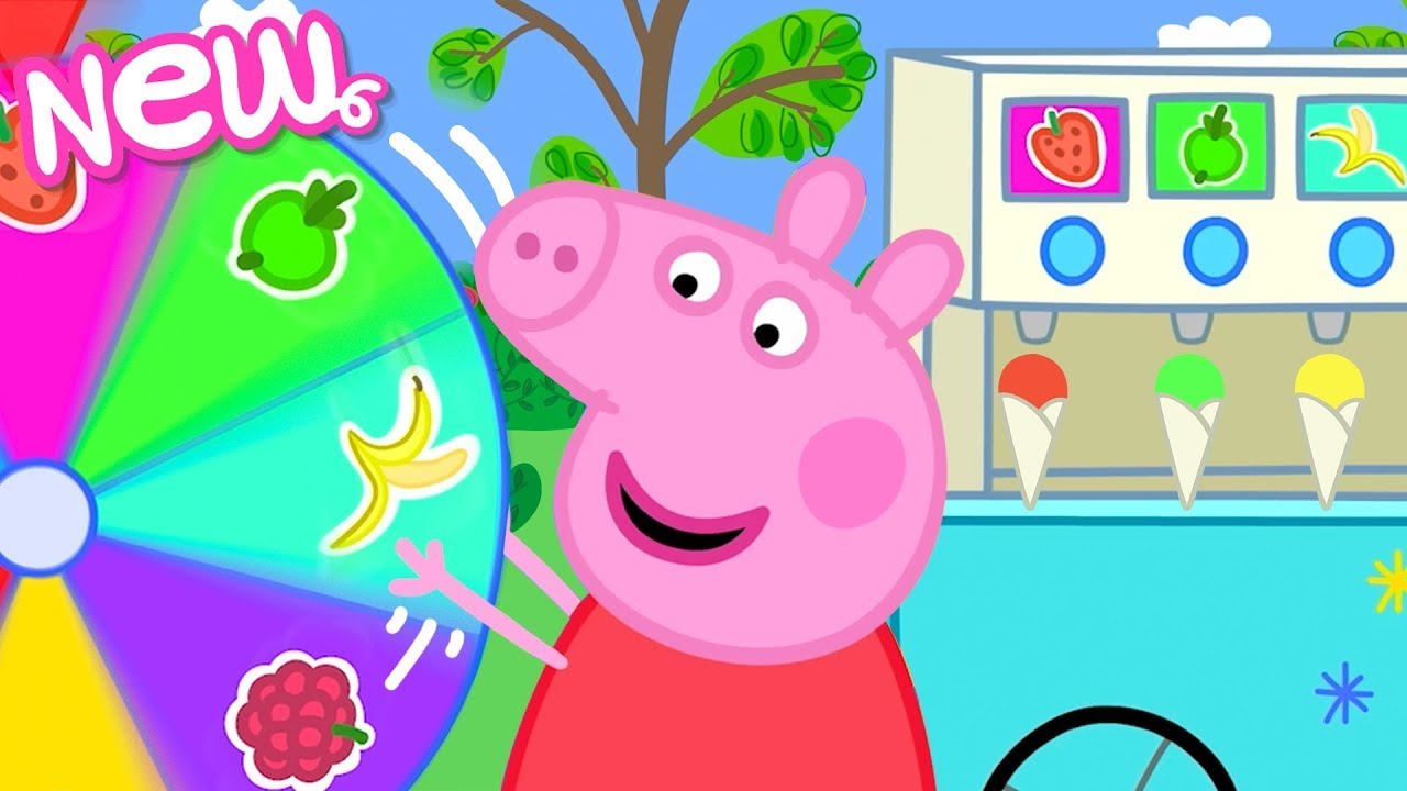 Peppa Pig Tales 🍭 Spinning The Ice Lolly Wheel! ❄️ BRAND NEW Peppa Pig Episodes