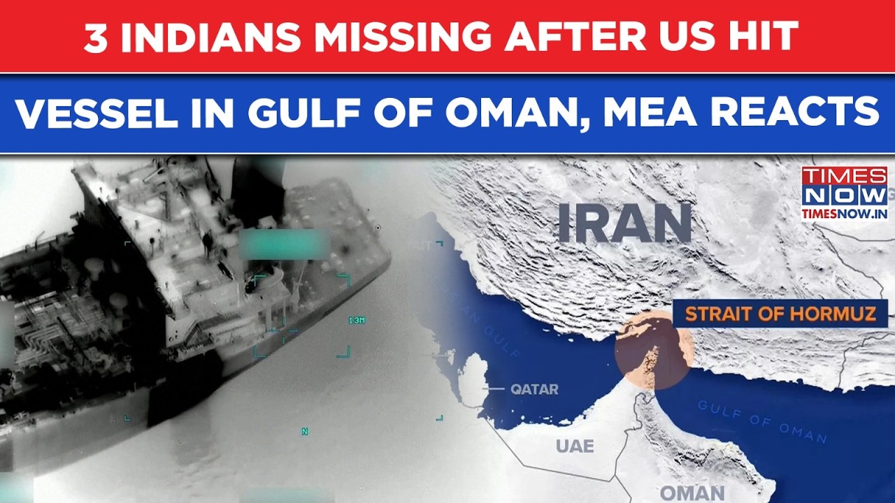 3 Indians Missing After US Strikes Indian Vessel In Gulf Of Oman, MEA Does This In Strong Reaction