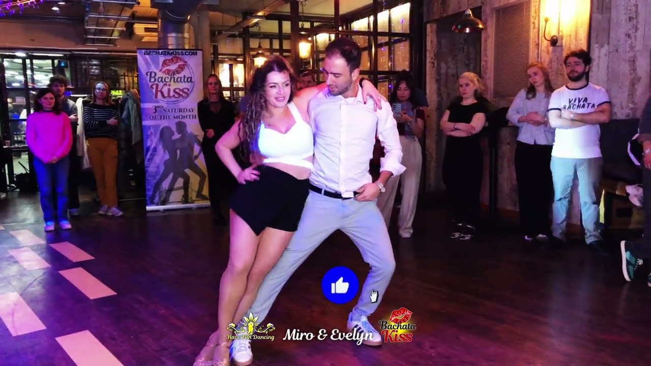 Bachata dance by Miro & Evelyn at Bachata Kiss💋 in London. 