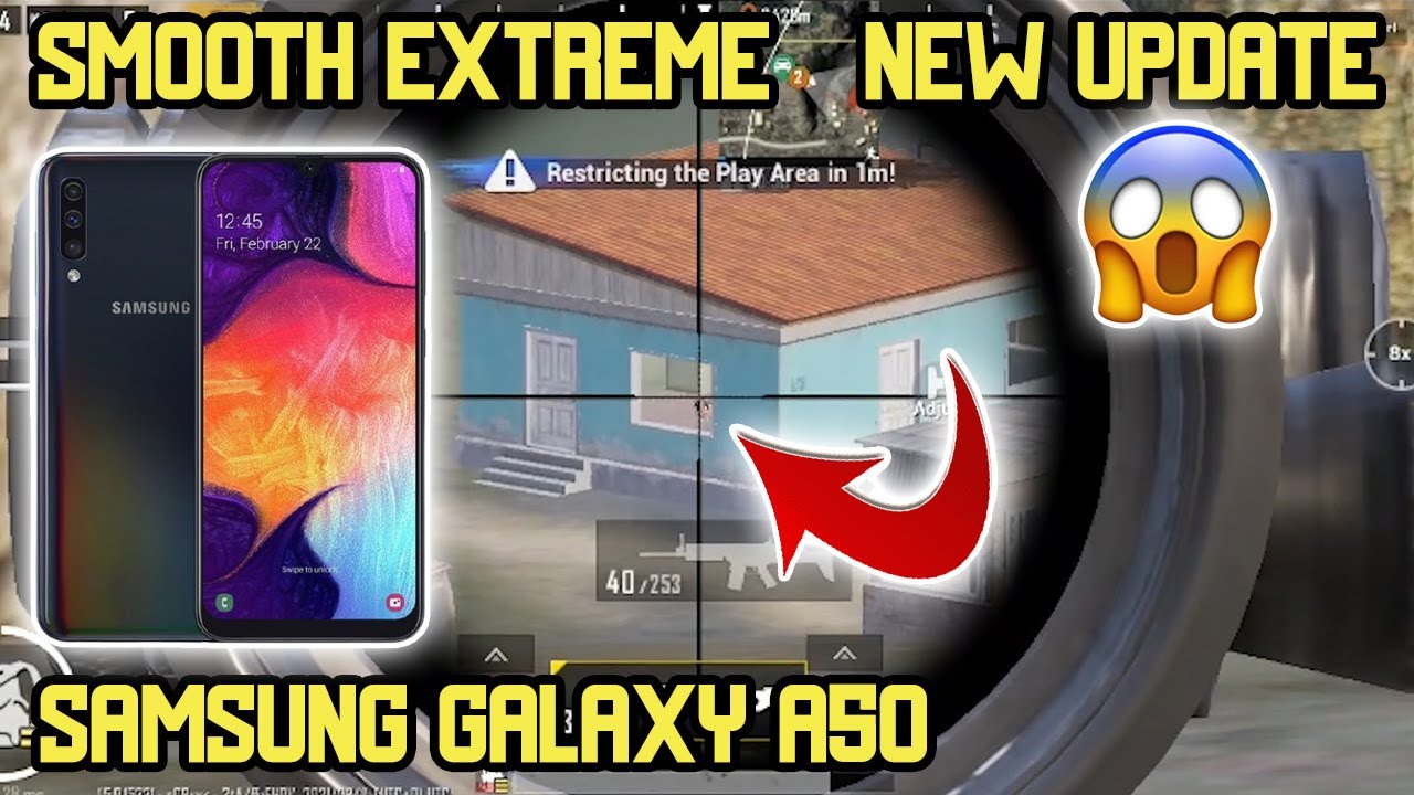 SAMSUNG GALAXY A50 SMOOTH EXTREME 60 FPS NEW UPDATE GAMEPLAY JULY 2021