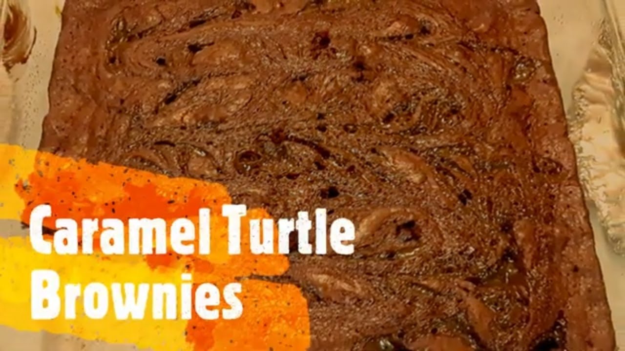 Duncan Hines Caramel Turtle Brownies   Review