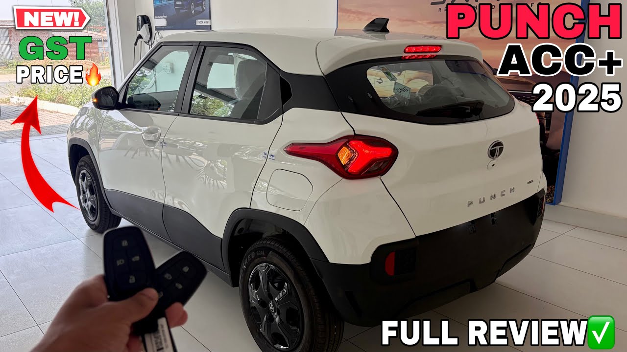 Tata Punch Accomplished Plus New GST ✅ Price 2025 Punch Features, Mileage Full Detailed Review