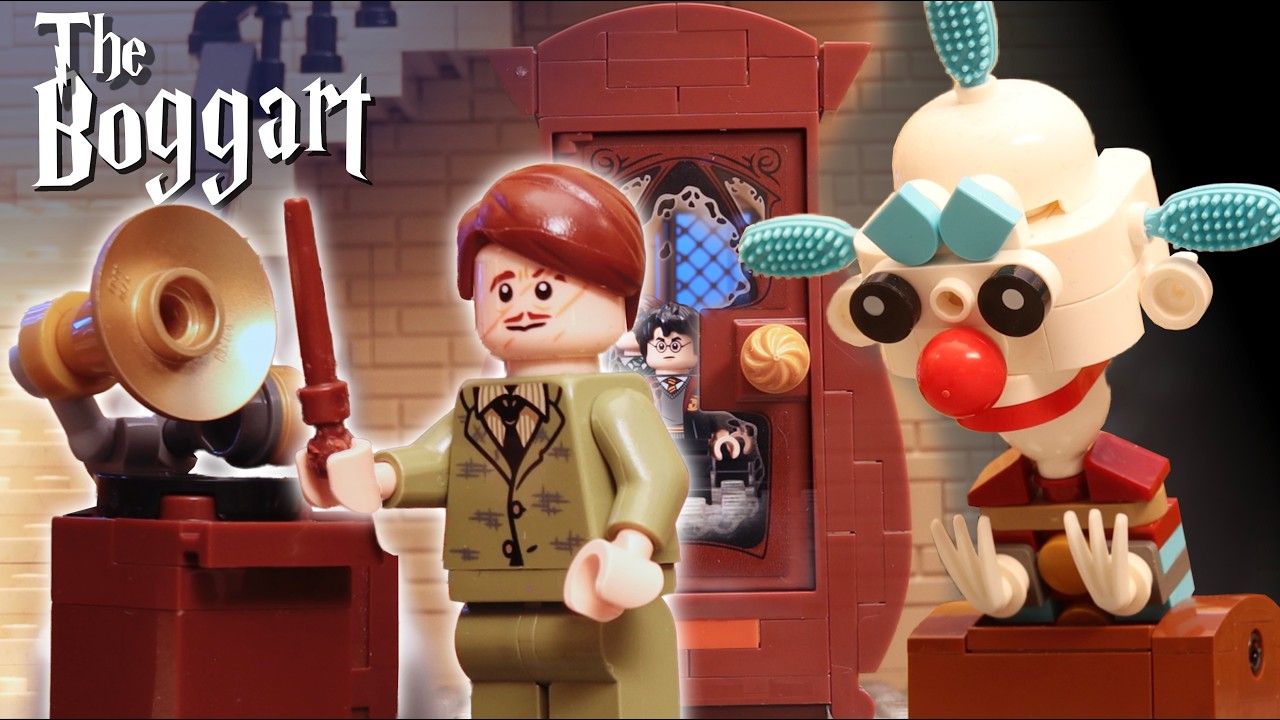 LEGO Harry Potter - Prisoner of Azkaban: How to handle a BOGGART (stop-motion)