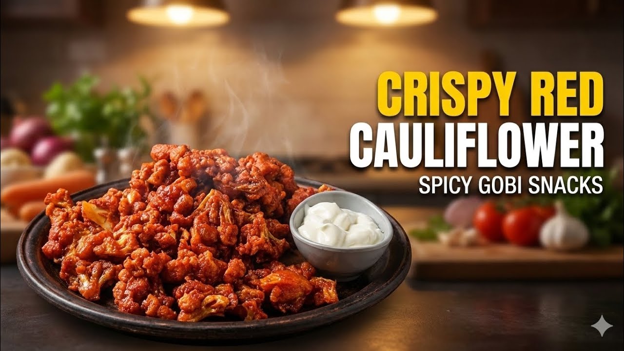 Ramadan Day 2 special Crispy Red Gobi Snacks 😋😋 #explore #trending 