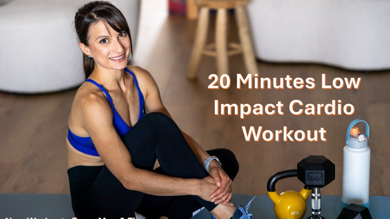 Low Impact Cardio Full Body Workout | 20 Minutes • Joint-Friendly & No Jumping