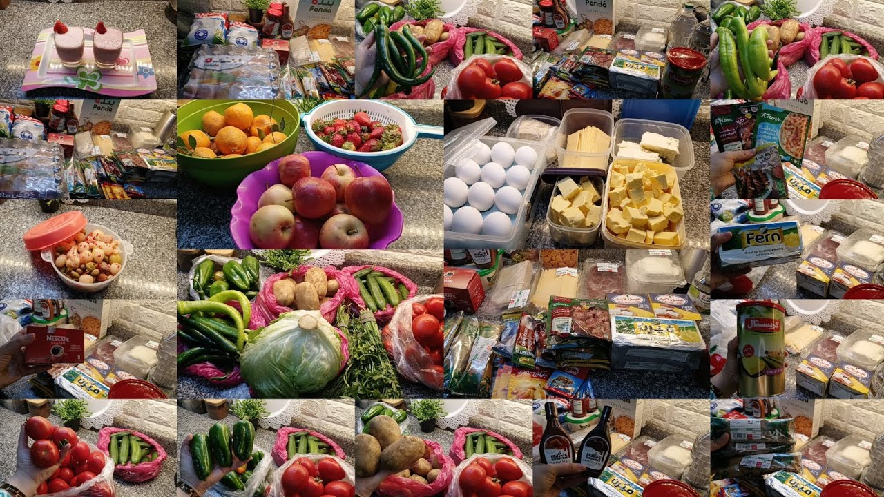 أقوى فيديو مشتريات 🛒 خضار وفاكهة + سوبر ماركت كامل🍅🍎🍓🍊🫑