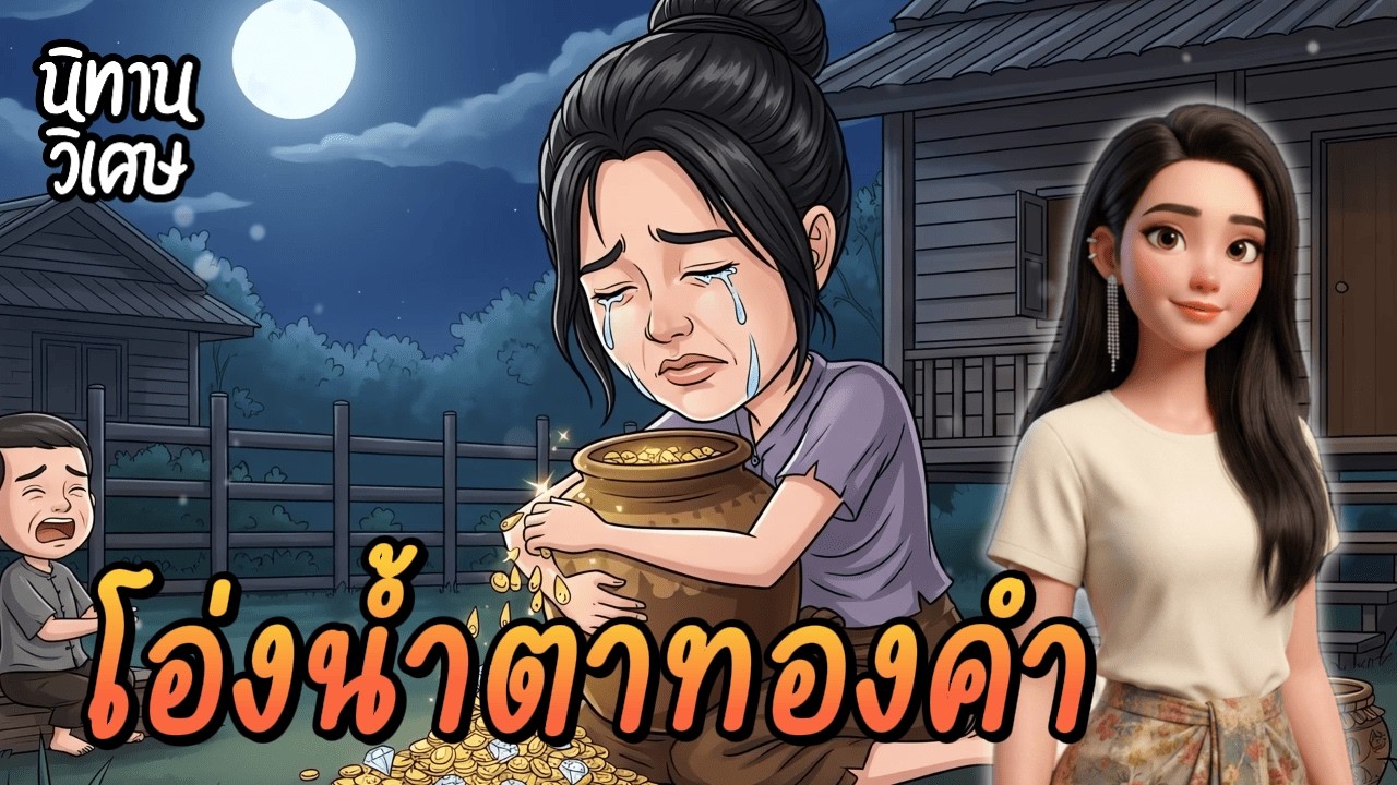 โอ่งน้ำตาทองคำ | EP.80 นิทานวิเศษ #นิทานพื้นบ้าน #นิทานก่อนนอน #นิทานสอนใจ
