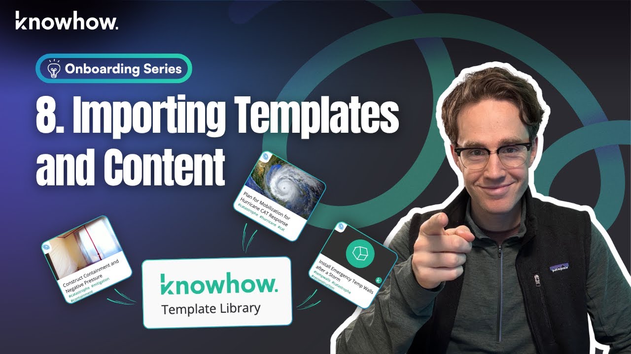 Importing Templates & Organizing Content with Process Manager | Onboarding Series | Episode 8