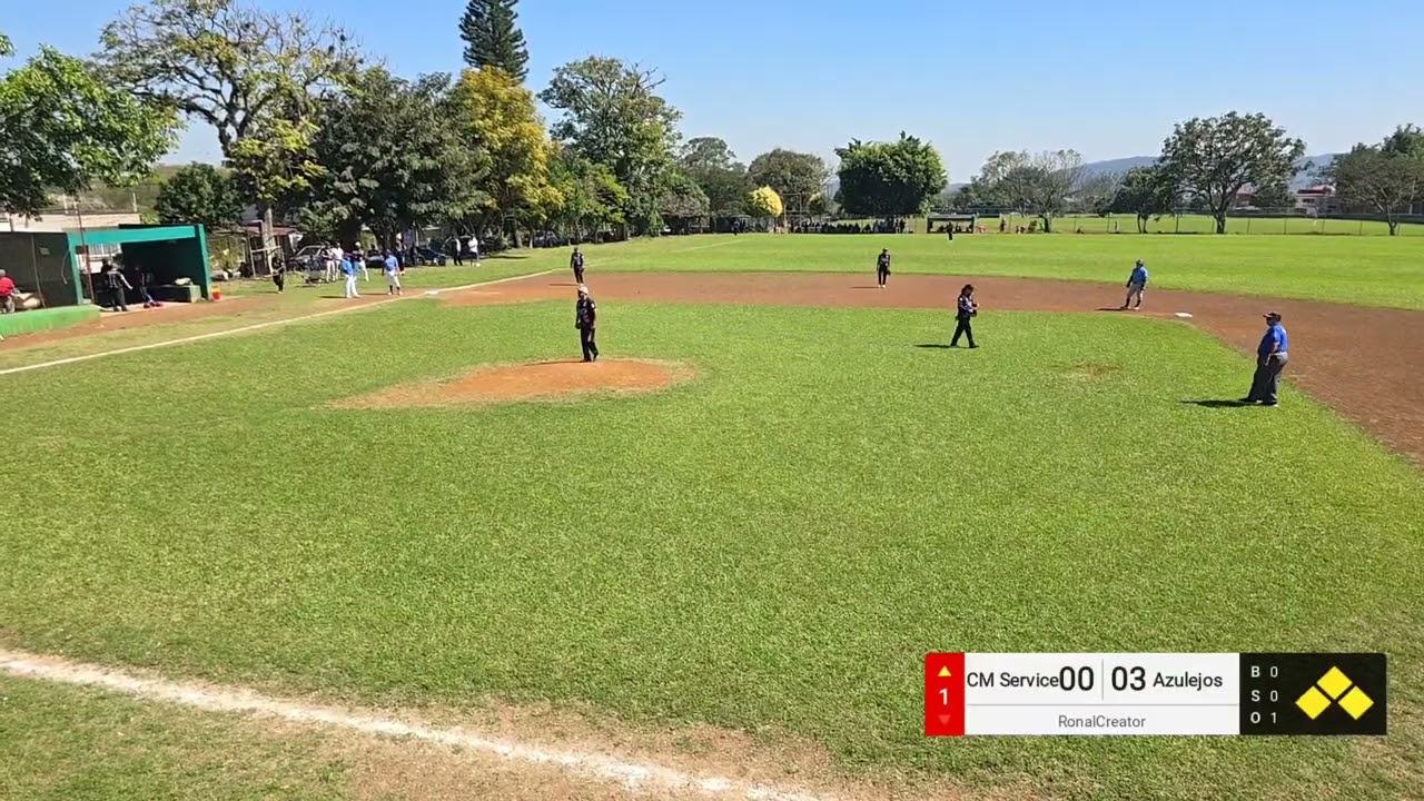 ‼️Gran final 4to grupo‼️ Liga cordobesa de beisbol  Azulejos de San José de Abajo vs CM service. 