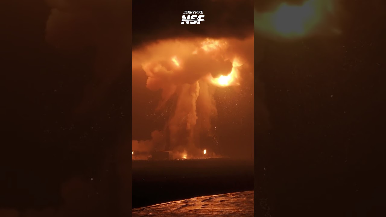 We Saw Blue Origin's Rocket EXPLODE on the Launch Pad #space #rocket #jeffbezos #explosion