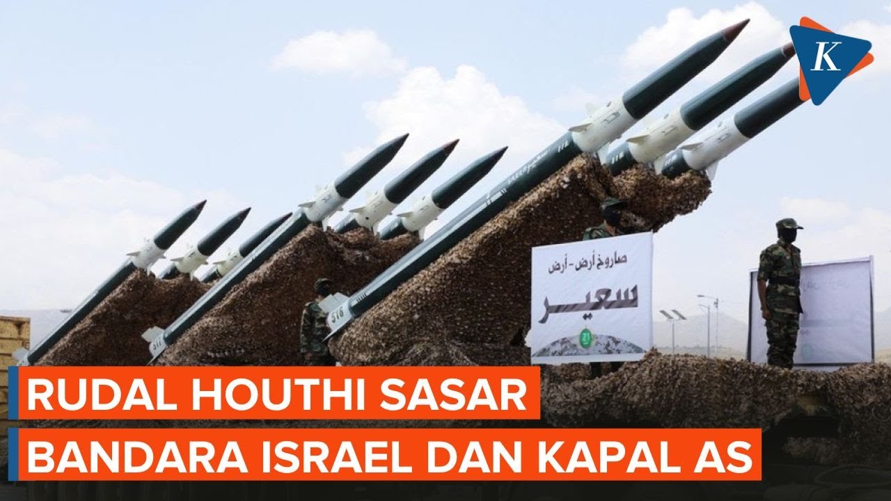 Houthi Klaim Luncurkan Rudal Palestina 2 ke Bandara Israel dan Kapal AS