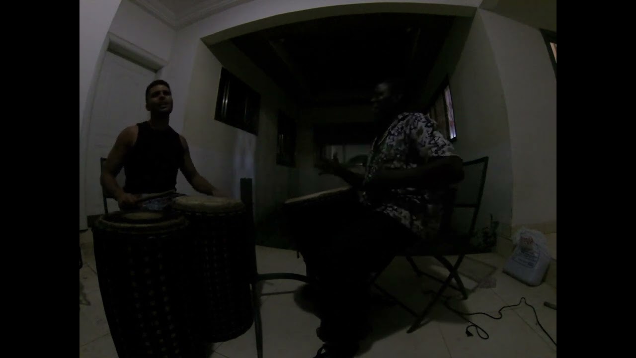 SORSONET ATSU - DJEMBE ( SOLO ) AND DUNDUN