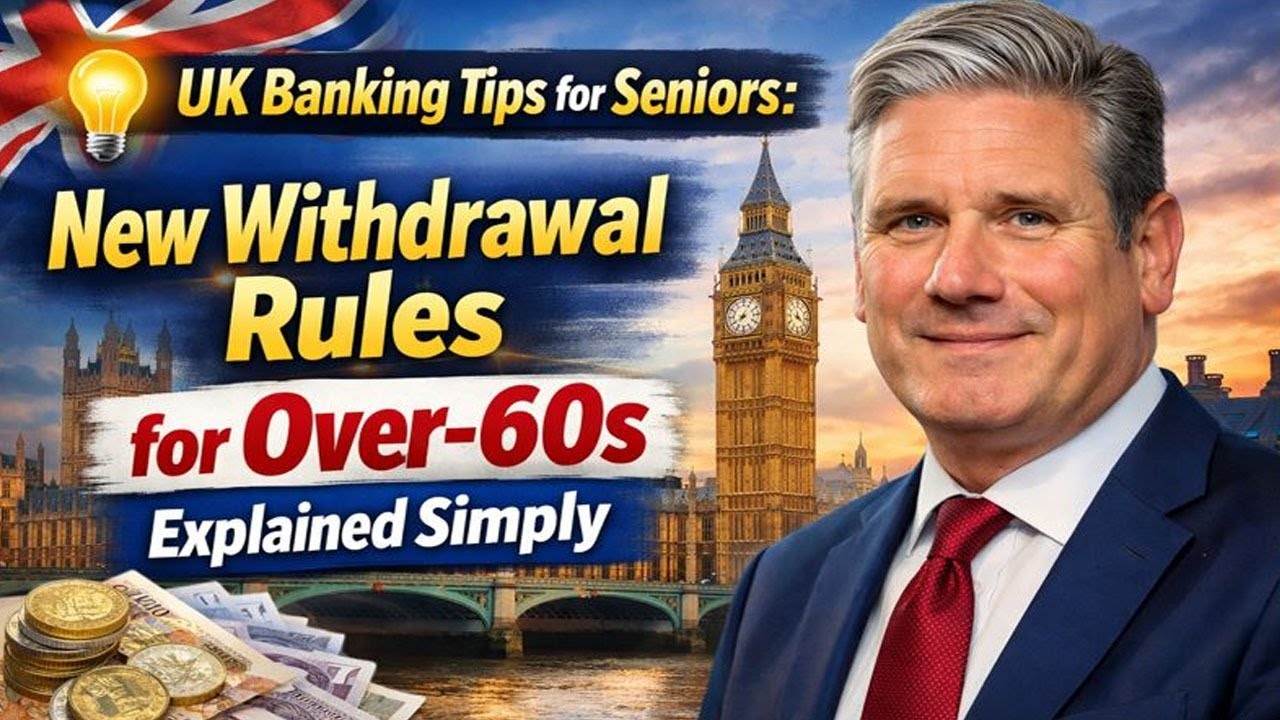 💡 UK Banking Tips for Seniors New Withdrawal Rules for Over 60s Explained Simply