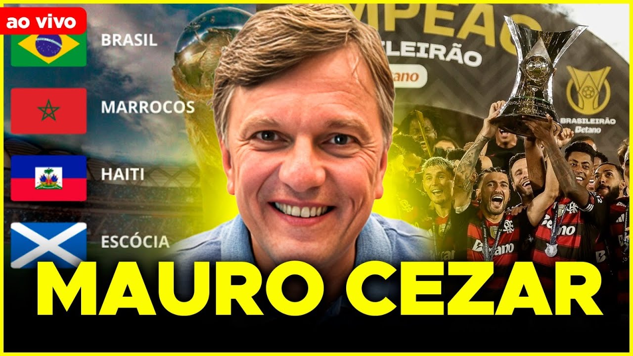 MAURO C&Eacute;ZAR PEREIRA - FLAMENGO, MUNDIAL DE CLUBES, SELE&Ccedil;&Atilde;O E MUITO MAIS