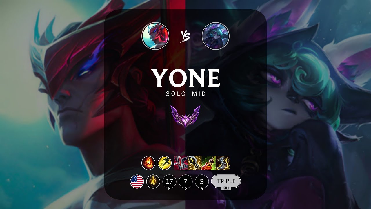 Yone Mid vs Vex - NA Master Patch 13.6